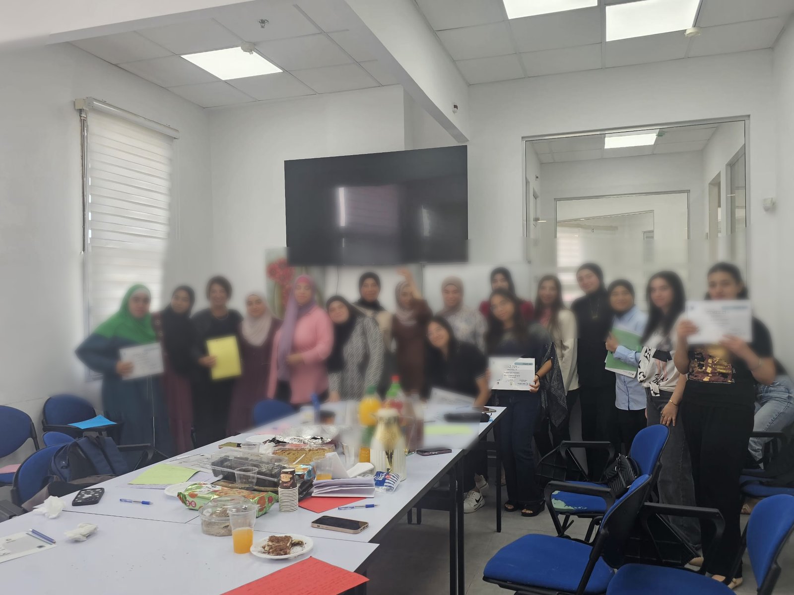 انهاء دورة عبري بريان الطيرة